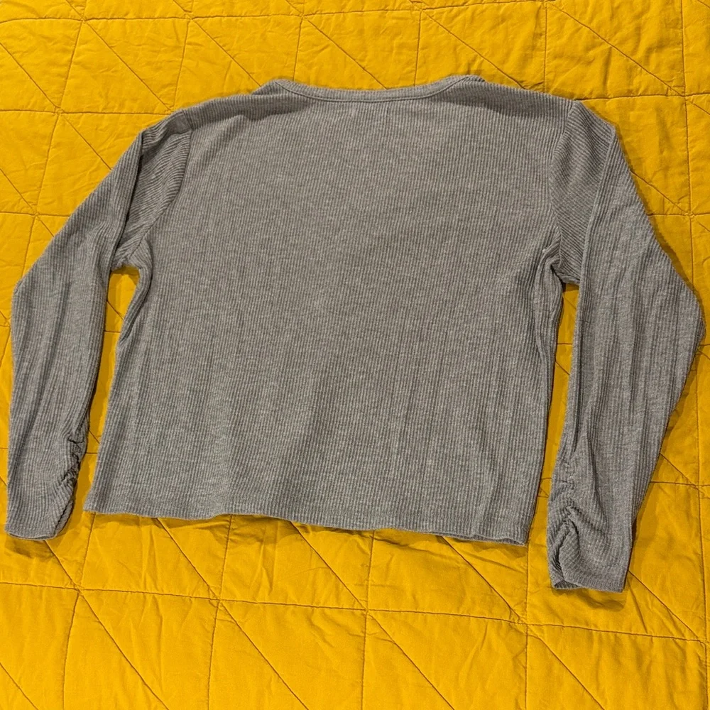 UGG Gray Ribbed Pajama Set - Picture 3 of 5